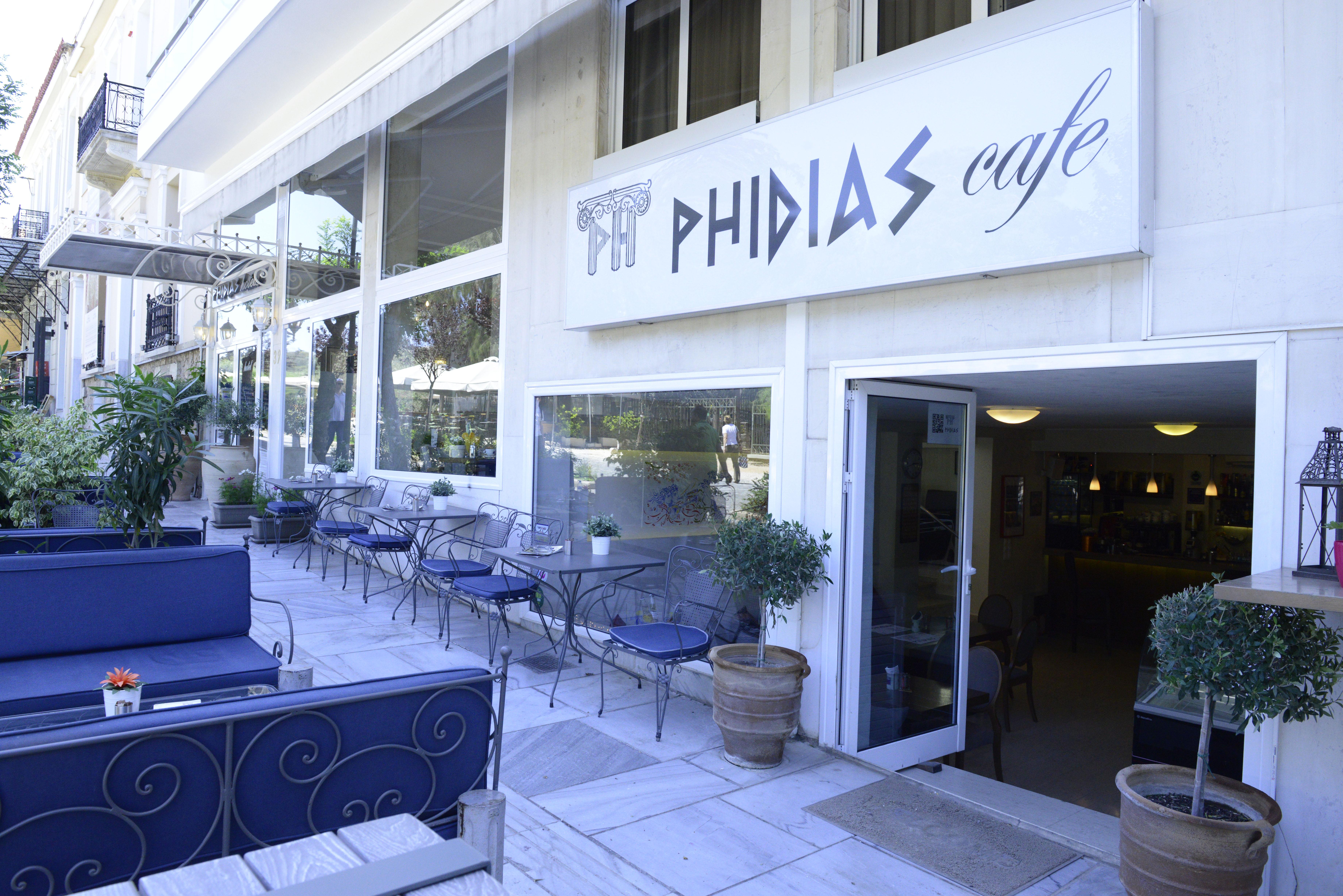 Phidias Hotel Aten Exteriör bild